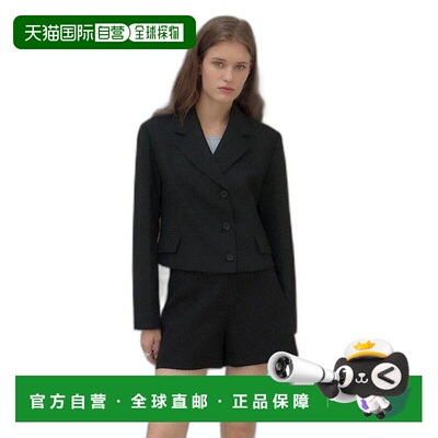 韩国直邮LOEUVRE 女士女士精品 Half-double Crop Jacket SW3AJ306