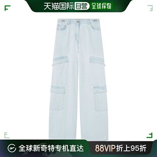 韩国直邮VERSACE24SS牛仔直筒裤 1D700BLUE 1014866 女1A10425