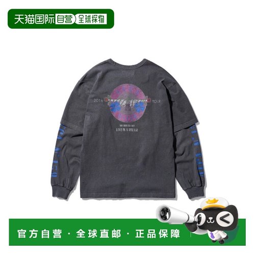 韩国直邮AECA WHITE 公用T恤AWCMSSBDTTLOV004C0BE GUNS N CLOVER