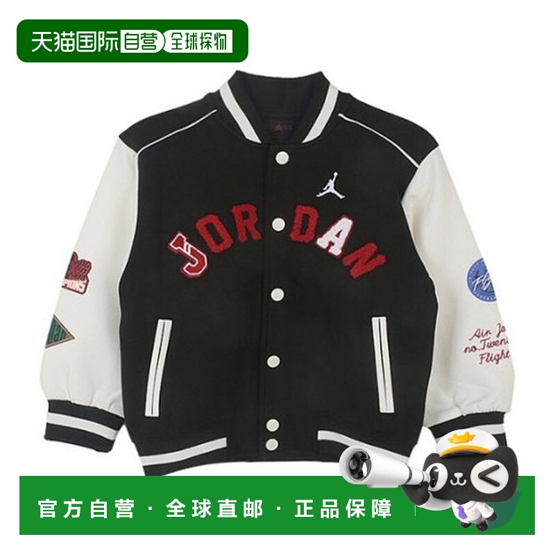 韩国直邮NIKE 儿童夹克 KQF N251JK193P-BK Jordan Court of Lege
