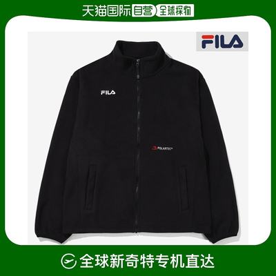 韩国直邮Fila 短外套 [FILA] 高领 基本款 夹克 FS2FTE4210X-BLK