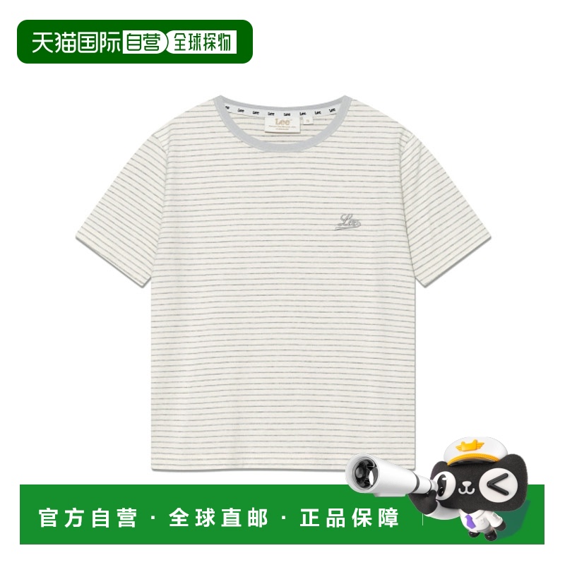 韩国直邮LEE正品休闲日常舒适时尚韩系新款休闲女款T恤LE2502ST68