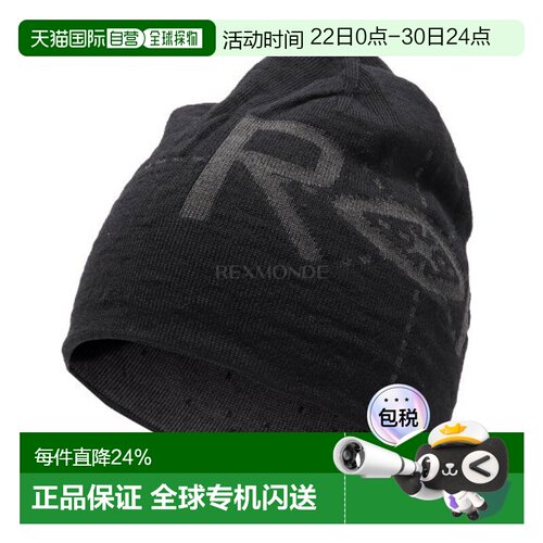 韩国直邮ROA Dial 羊毛便帽 (RBUW2104YA17-BLK0001) 帽子