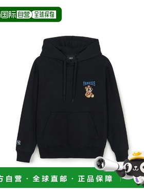 韩国直邮MLB MLB 连帽衫 PQJ 3AHDE0146-50BKS 纽约洋基队小号巨