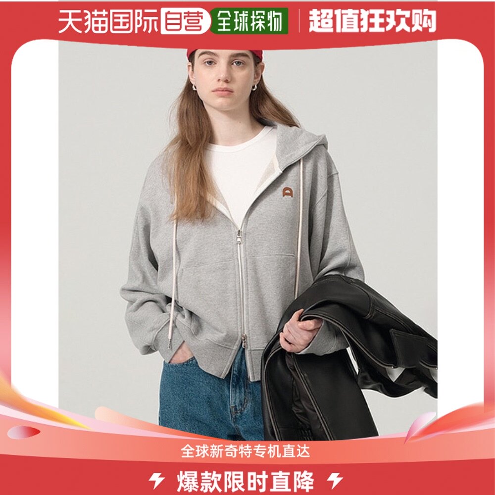 韩国直邮dunst潮牌法式休闲女装 blackpink智秀同款简约百搭卫衣3