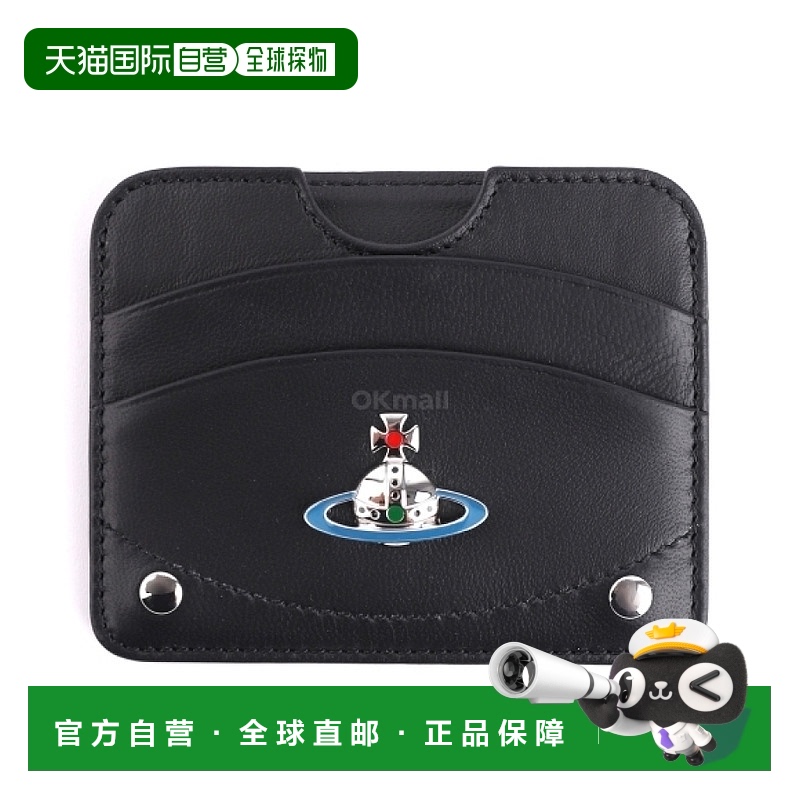 韩国直邮Vivienne Westwood 半月形扁平卡夹 (54030002U L001L N4