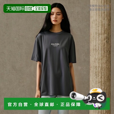 韩国直邮goalstudio  T恤高档 经典时尚百搭 舒适透气 简约高级感