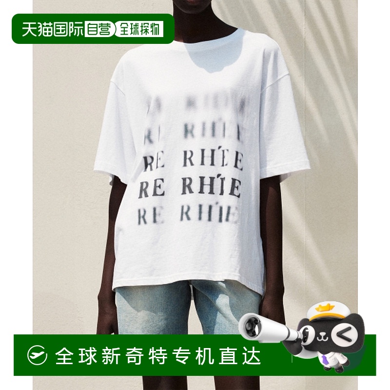 韩国直邮RE RHEE 女士女装T恤RQ2TOO076-0 LOGO FADING T SHIRT