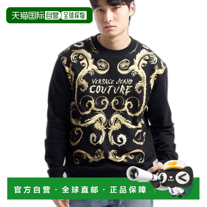 韩国直邮VERSACE Chromo Couture 常规版型运动衫 (77GAI3RB FS18