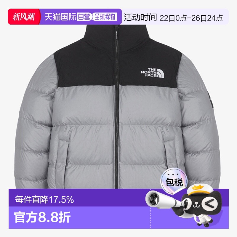 韩国直邮the north face立领户外保暖舒适轻薄绗缝羽绒服NJ1DQ51L