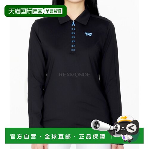 韩国直邮PXG WF23ATP2-47 男士长袖徽标饰带Polo衫 比赛服 上装 2