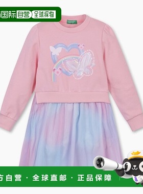 韩国直邮BENETTON儿童童装连衣裙QAOP28411PK