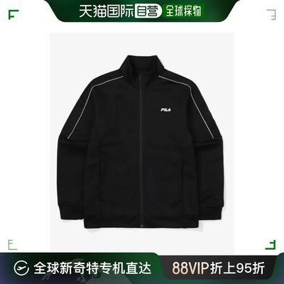 韩国直邮[FILA] M 弹力拉绒 运动服夹克 FS2FTF4201MBLK