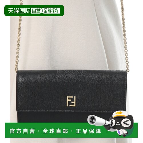 韩国直邮FENDI FF 链条长款钱包 (8M0587 B08E F0QA1) 长钱包