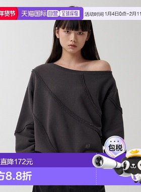 韩国直邮MAHAGRID 女士女士卫衣/绒衫MG2FSFM452ACH CUT OFF ONE S