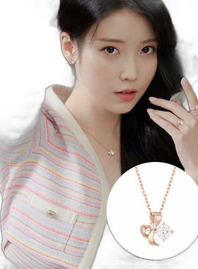 韩国直邮J.ESTINA 首饰品牌正品精致IU同款韩系百搭小巧项链吊坠