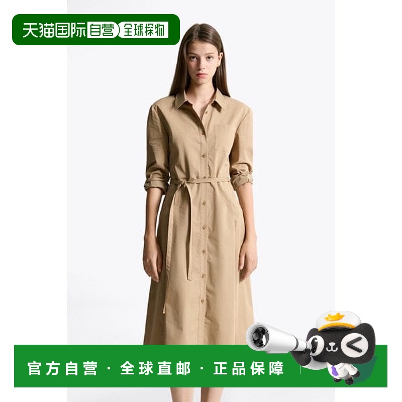 韩国直邮TOMMY HILFIGER T22F6WOP301WL1 中袖衬衫连衣裙