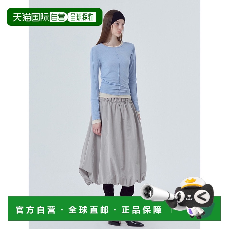 韩国直邮ETMON 女士半身裙SK130TFF05 String Balloon Long Skirt