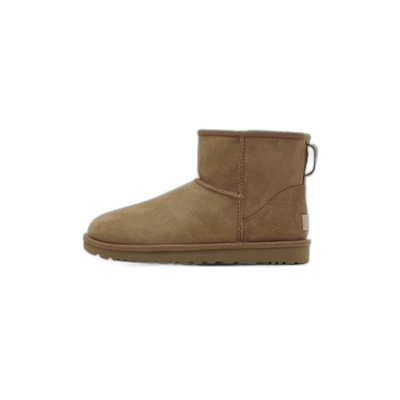 韩国直邮UGG雪地靴女秋冬棕色圆头厚底舒适时尚百搭1016222CHE