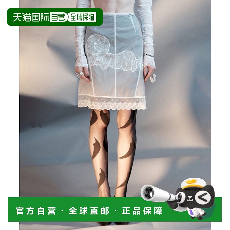 韩国直邮SCULPTOR美式复古街头辣妹潮牌新款半身裙SC23A411WH