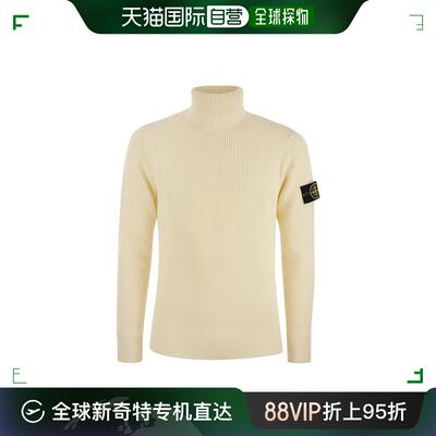 韩国直邮STONE ISLAND23FW毛衣男7915552C2 V0099NATURAL