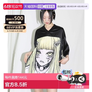 T恤24SUMMER20 女士女装 Satin Hell Top 韩国直邮CLUT Girl STUDIO