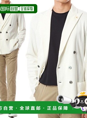 韩国直邮LARDINI [奢华] 拉迪尼花朵胸花简约针织外套EILJM57 EI5