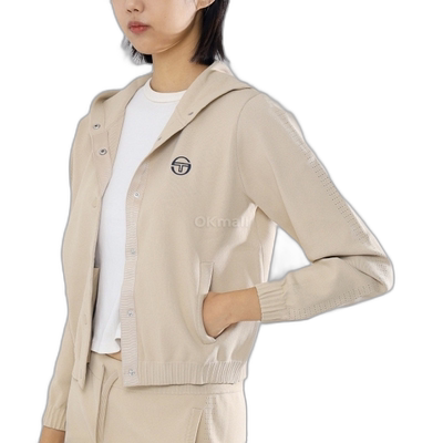 韩国直邮Sergio Tacchini ROSOLINA 连帽衫 (STF24W51020-腐殖质)