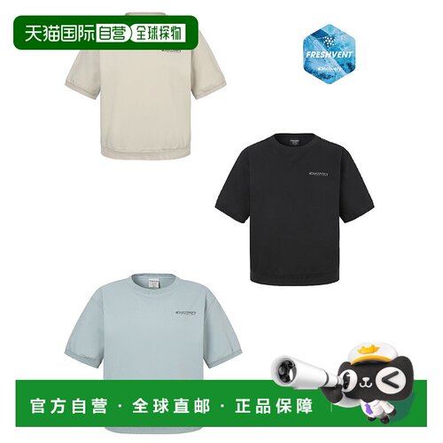 韩国直邮Discovery Expedition Freshvent 水洗女式轻便短袖上衣