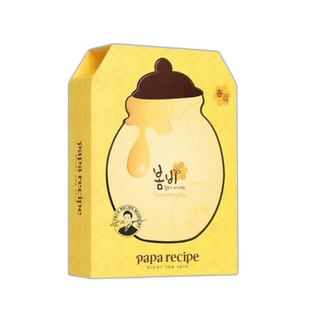 韩国直邮PAPA RECIPE 春雨 黄色蜂蜜面膜 25g*10正品