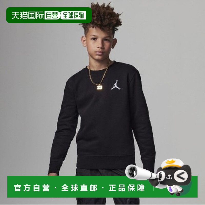 韩国直邮NIKE 儿童 Ginfalti FV3007-010 乔丹 MJ Essential 圆领