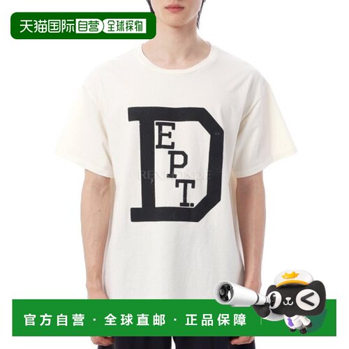 韩国直邮Gallery Dept. 大学图案T恤（UGT-102889 浅色档案白）