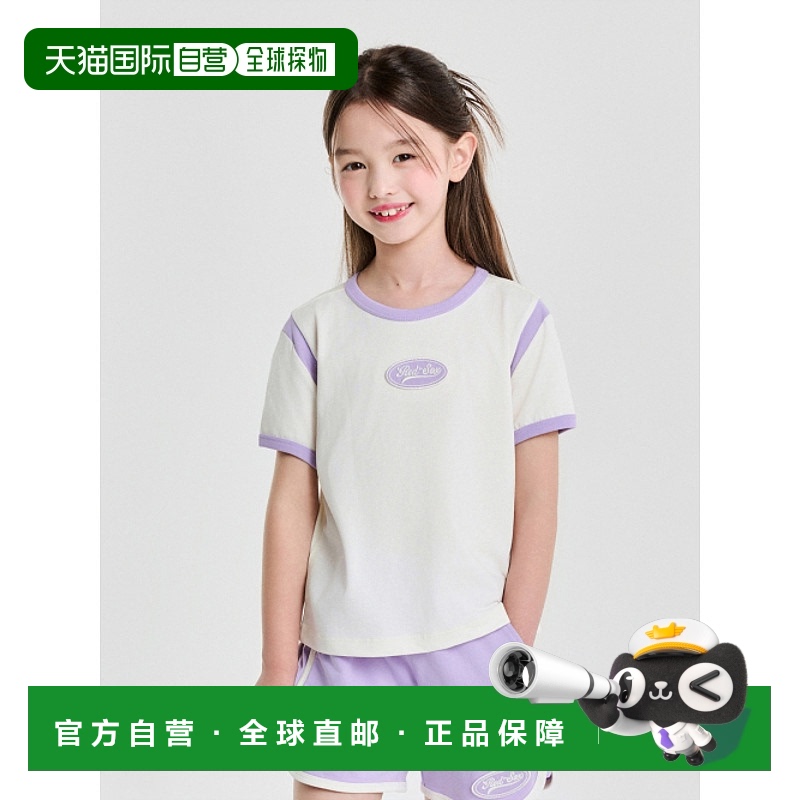 韩国直邮MLB KIDS 女士童装T恤 7FTSV0153-43CRS