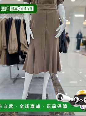韩国直邮THE IZZAT 翻边美人鱼半身裙包臀裙 IM9A0SK06970裙