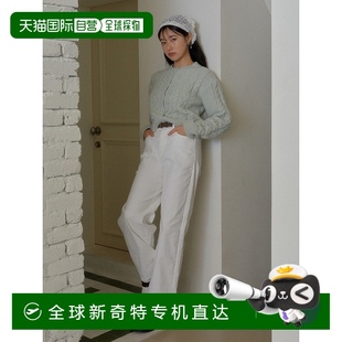 休闲裤 韩国直邮margarin 日常女款 fingers设计师款 少女甜美新款