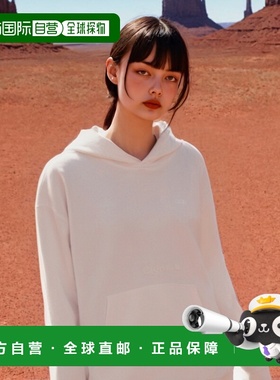 韩国直邮DIESEL A11304 0GYCJ 141 连帽拉链衫有机棉胸前刺绣品牌