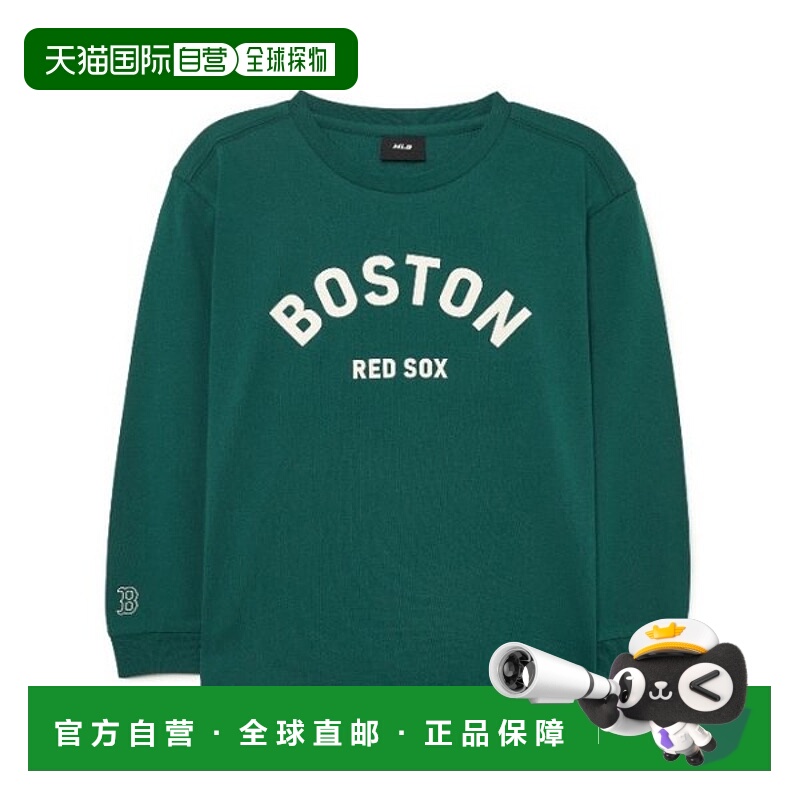 韩国直邮MLB MLB Kids Varsity T-shirt NQK 7ATSBV134-43GND Var