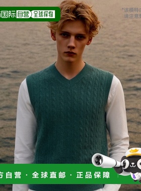 韩国直邮DAKS SHIRTS 百货店品DIW1SWVE104E1-GREEN针织男针织
