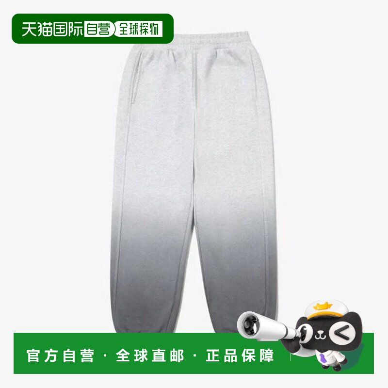 韩国直邮FILA Wheela 儿童裤子 KQC FK2FPG3201X-DGY 染色慢跑长