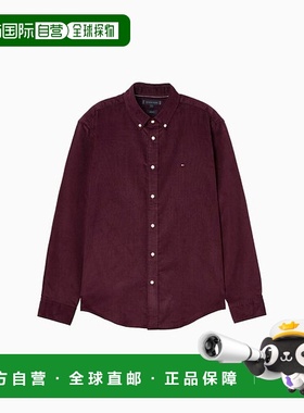 韩国直邮TOMMY HILFIGER 纯色灯芯绒衬衫 T12F7WSH120MT2XIH