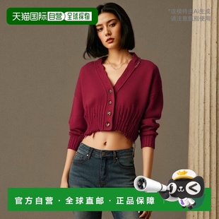 COTTON 女士CDMD0223A1UFC65200R85 CROPPE 毛针织衫 韩国直邮MARNI