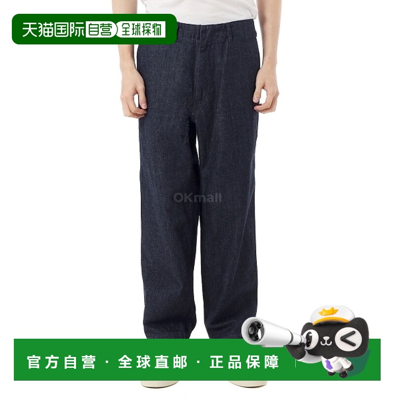 韩国直邮nanamica 宽版牛仔裤 (S25SC085 ID) 牛仔裤新款直筒裤