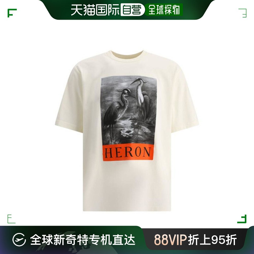 韩国直邮HERONPRESTON衬衫 23FW Heron Prestone长袖 T恤 HMAA0