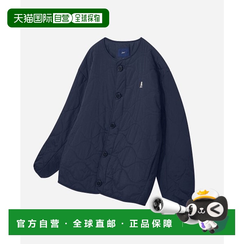 韩国直邮YALE (23FW) WARM+ UP QUILTING JACKET NAVY夹克YD05JK7