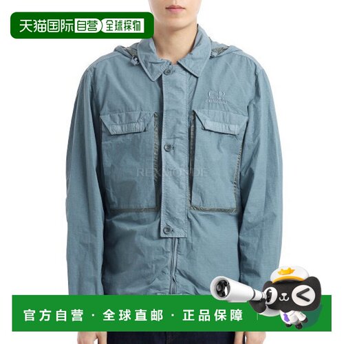 韩国直邮CP COMPANY Flatt 尼龙护目镜外套 (18CMOS090A 005991G