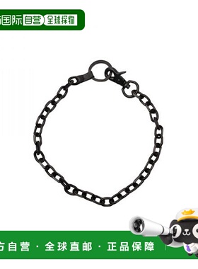 韩国直邮Our Legacy OUR LEGACY Radon 金属项链 - 黑色 A4228LB