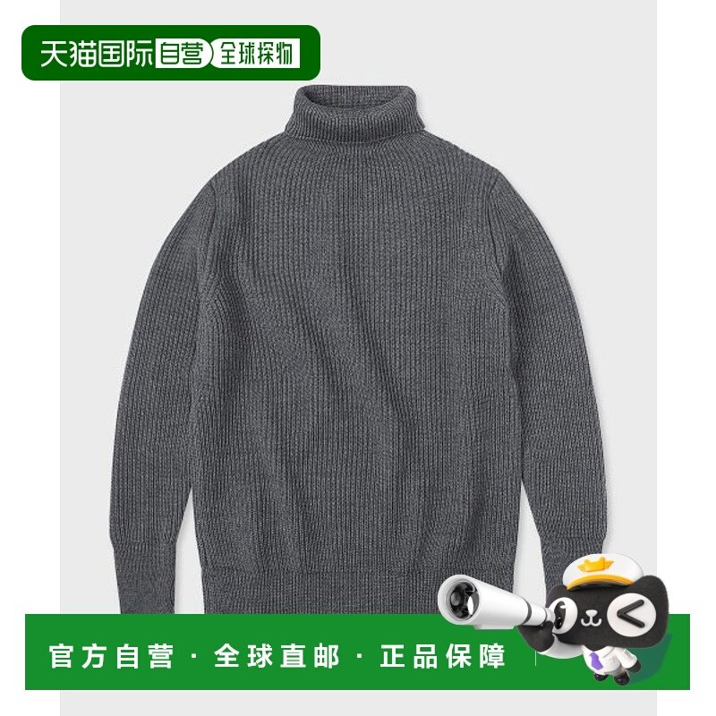 韩国直邮ANDERSEN-ANDERSEN 公用男针织NAVY TURTLENECK-Grey毛衣