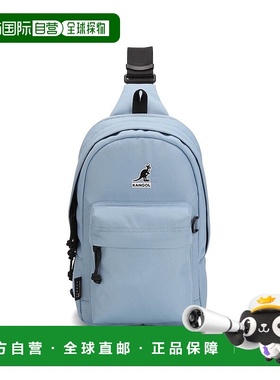 韩国直邮kangol Retrocore 标准细高跟鞋Ⅱ 1365 浅蓝色斜挎包