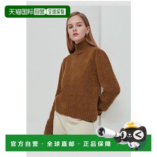 女士蓬松半领羊毛套头针织衫 Theisle IMCP1PO IZZAT 韩国直邮THE