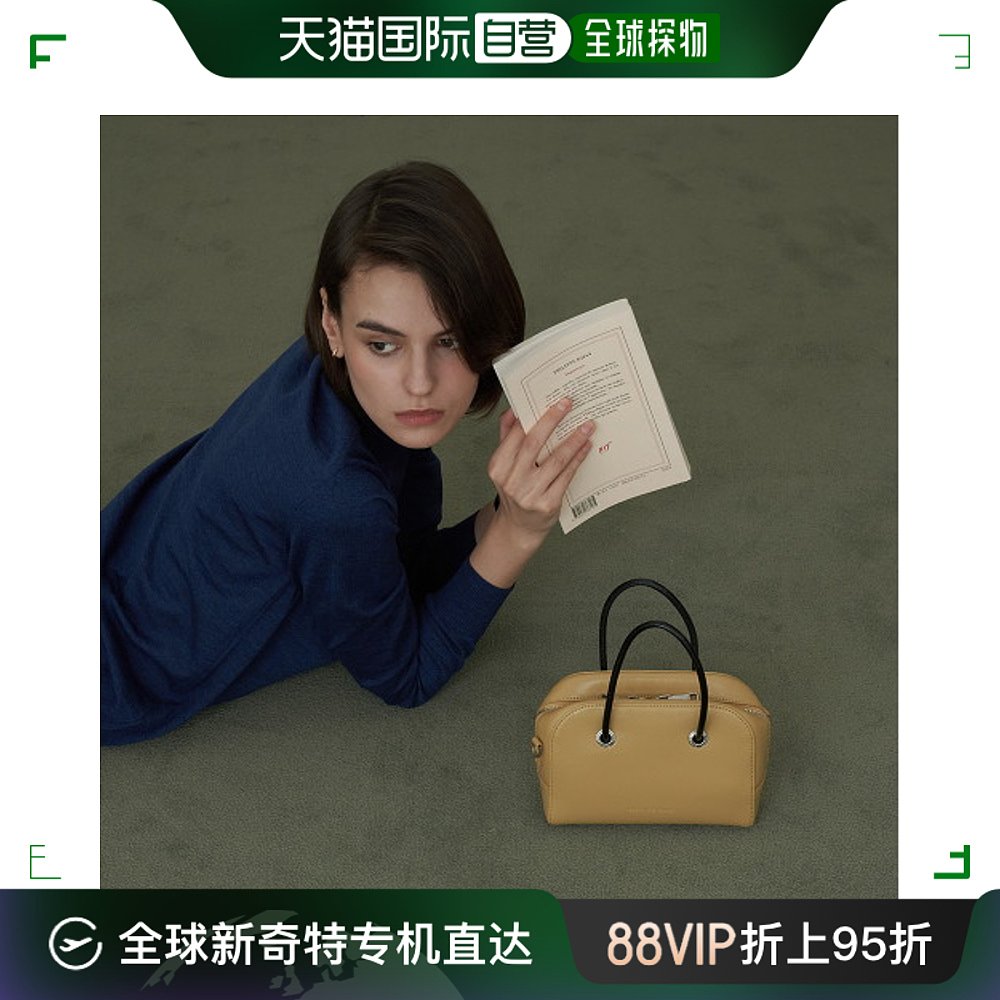 韩国直邮[Elegance] [Elegance] Doos Mini Tote Bag OQFH008Y 箱包皮具/热销女包/男包 托特包 原图主图